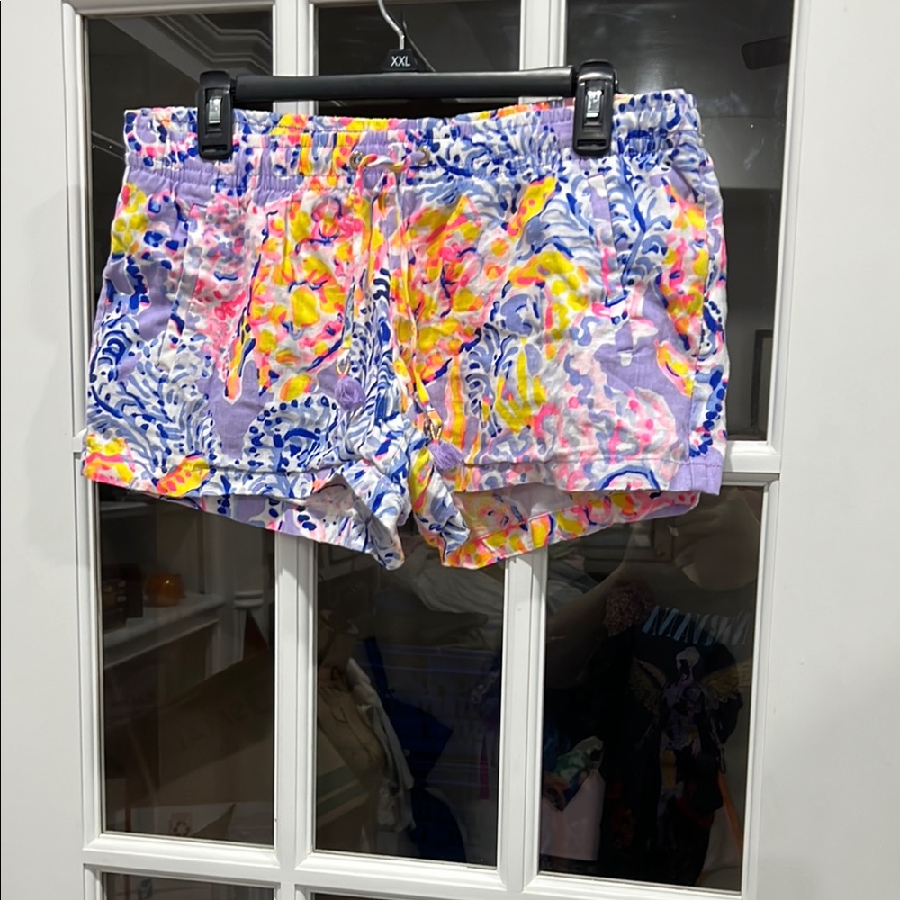Lilly Pulitzer Multicolor Floral High-Waist Women’s Shorts